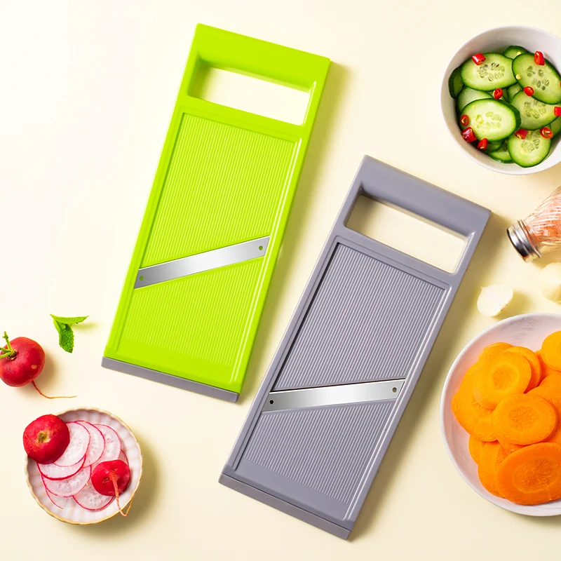 Kitchen Appliances Japan - قطاعة خضراوات متعددة الوظائف مع شفرة