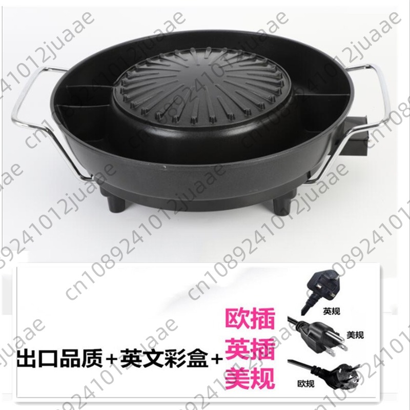 Hot Pot Electric - وعاء مستدير على الطراز الكوري بدون