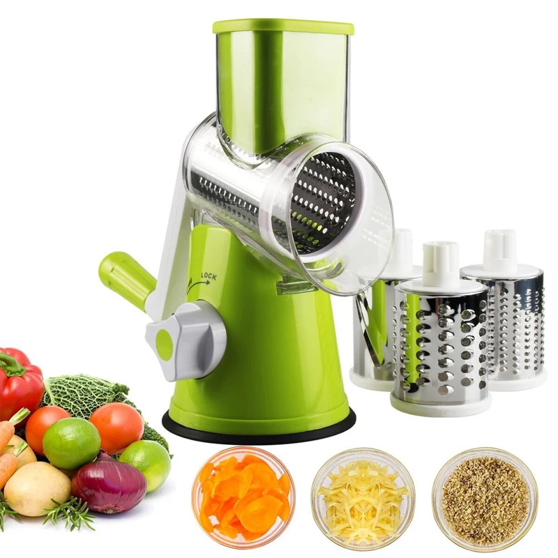 Kitchen Appliances Japan - مبشرة جبن يدوية دوارة لتقطيع الخضروات