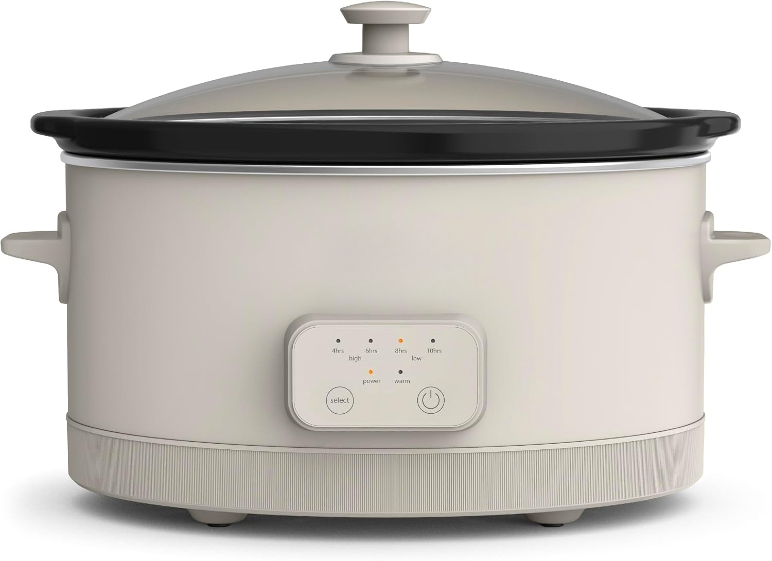 Slow Cooker Ceramic - قدر طهي بطيء قابل للبرمجة سعة