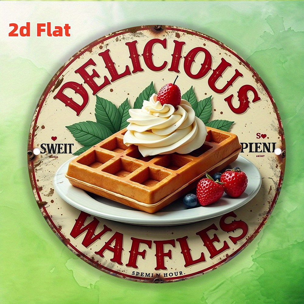 لافتة جدارية مسطحة ثنائية الأب - مراجعة Waffle Iron Belgian وسعره
