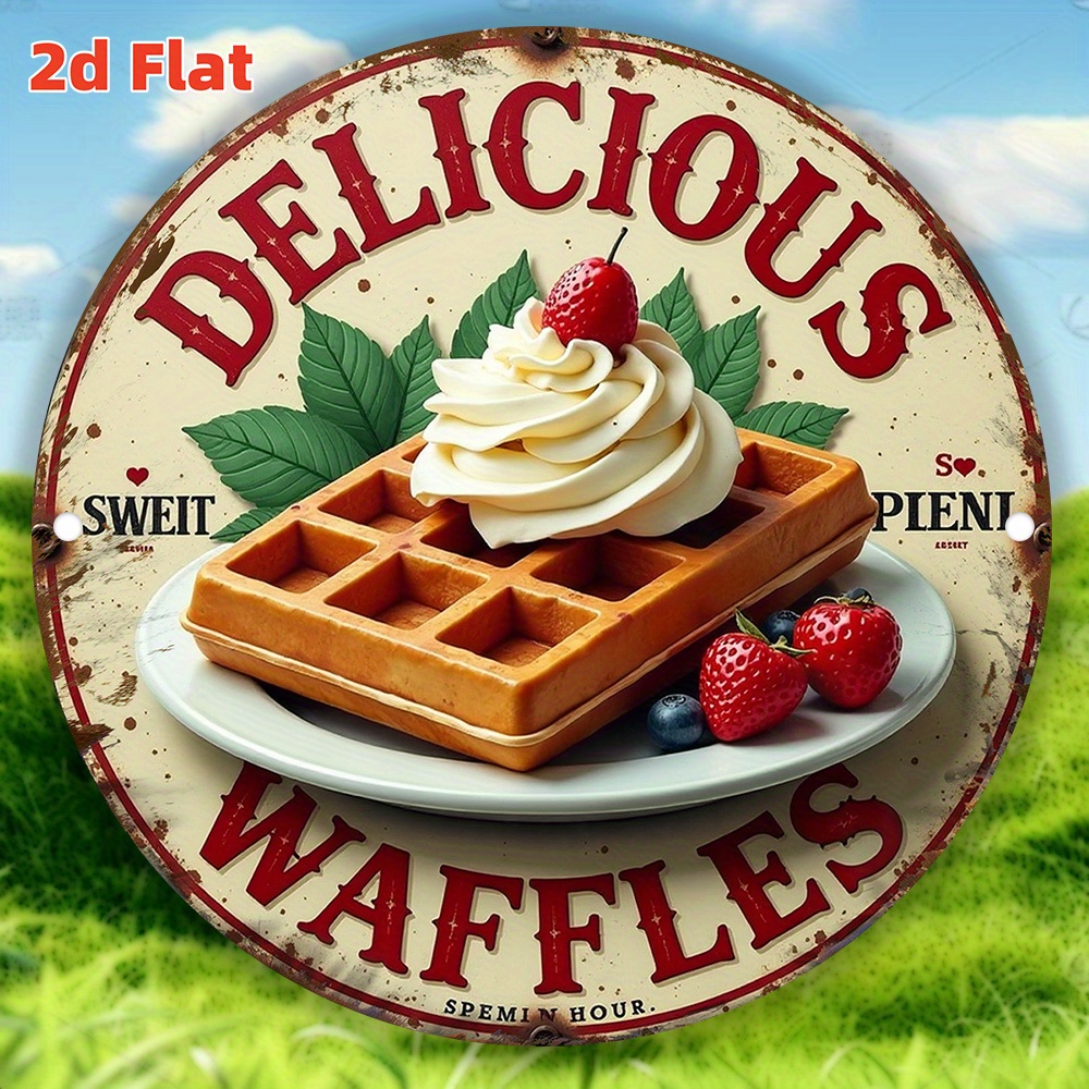لافتة جدارية مسطحة ثنائية الأب - مراجعة Waffle Iron Belgian وسعره
