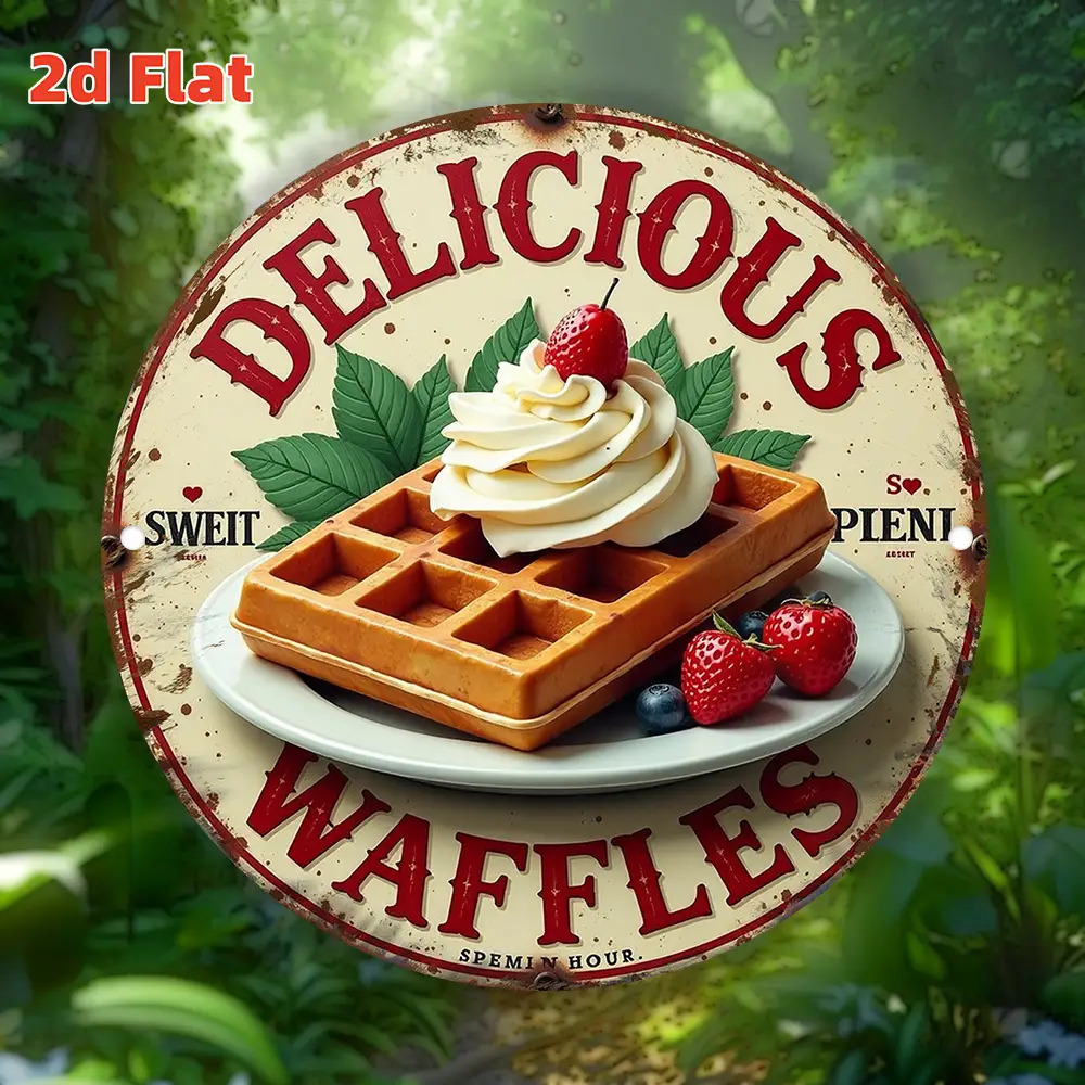 لافتة جدارية مسطحة ثنائية الأب - مراجعة Waffle Iron Belgian وسعره