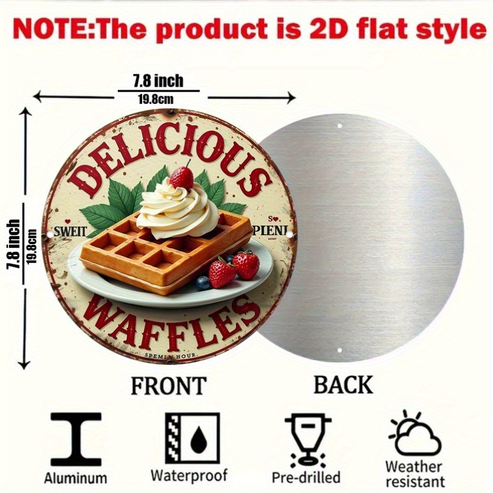 لافتة جدارية مسطحة ثنائية الأب - مراجعة Waffle Iron Belgian وسعره