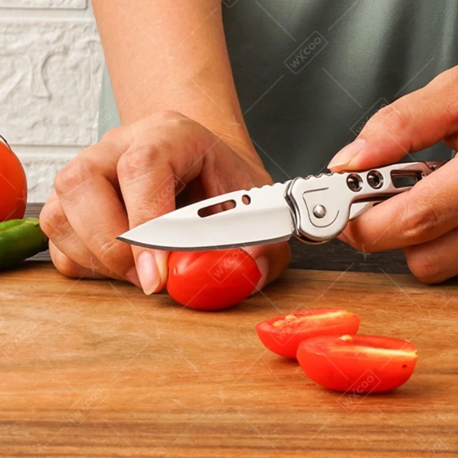 سكين قابل للطي من WXCOO، سكين  - مراجعة Kitchen Appliances Garage وسعره