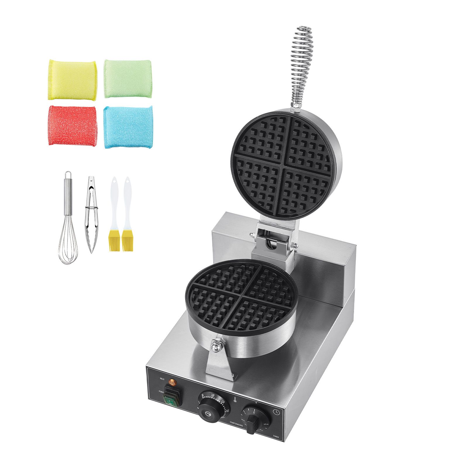 آلة صنع الوافل التجارية، جهاز  - مراجعة Waffle Iron Belgian وسعره