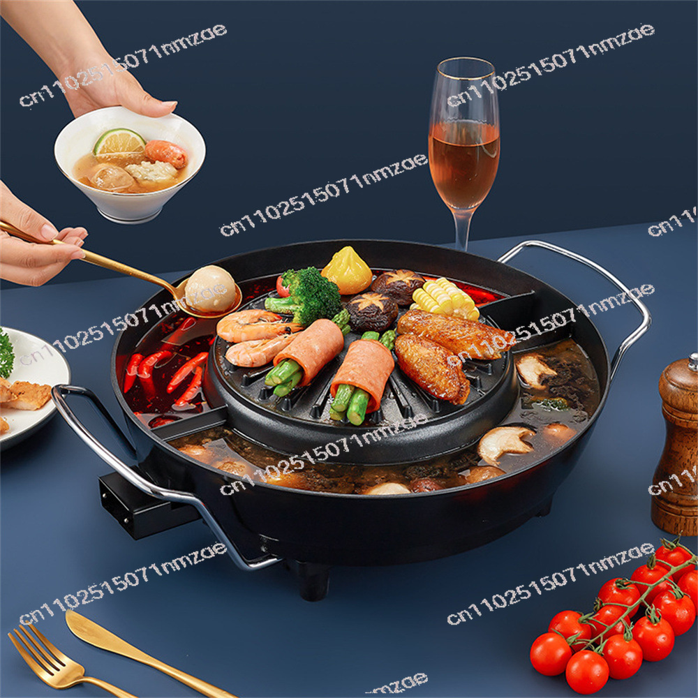 قدر كهربائي داخلي مع شواية - م - مراجعة Hot Pot Electric وسعره