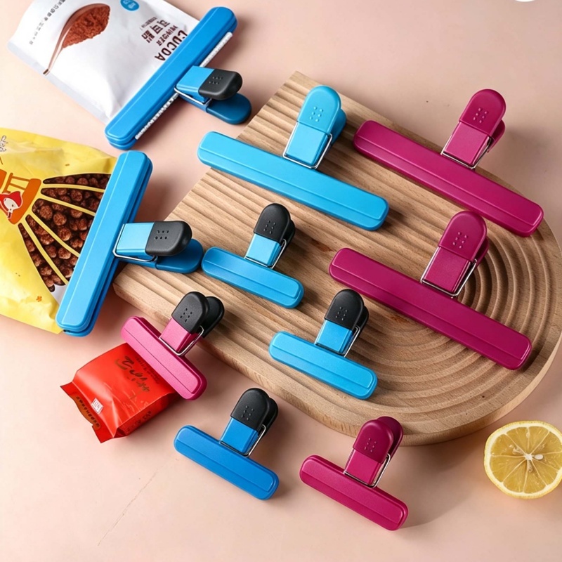4 قطع من مشابك تثبيت الأكياس ا - مراجعة Kitchen Appliances Garage وسعره