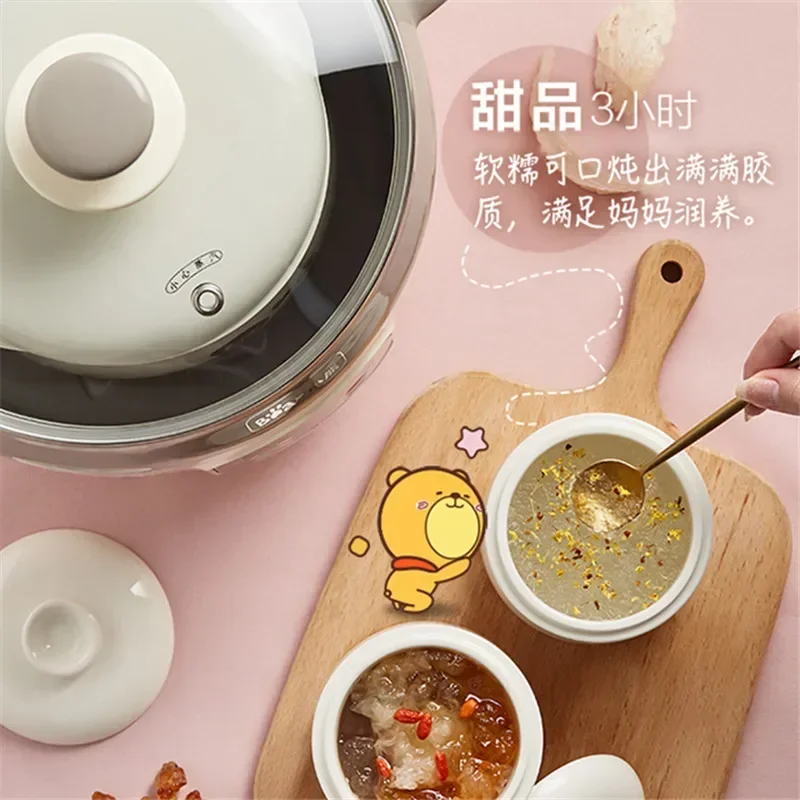 قدر طهي كهربائي ذكي من Bear St - مراجعة Slow Cooker Ceramic وسعره